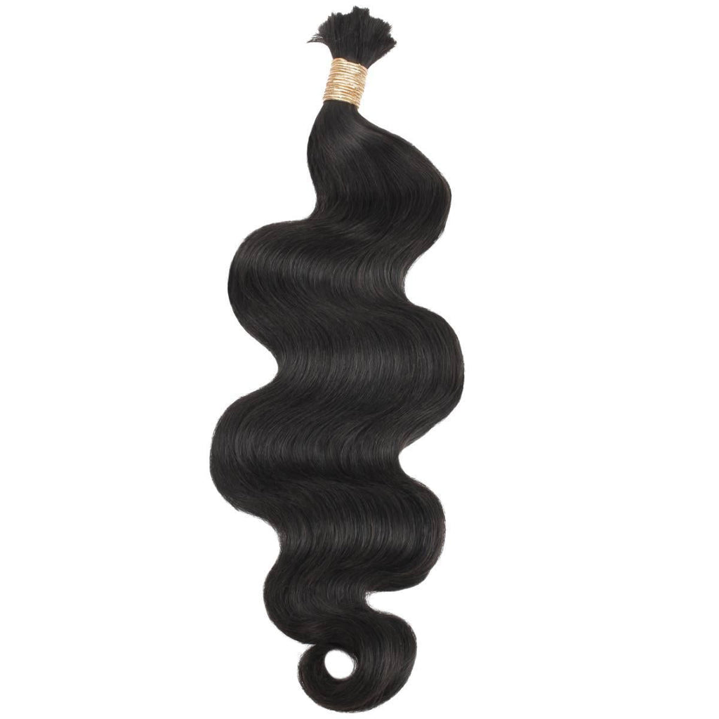 Body Wave Bulk Human Hair Extensions