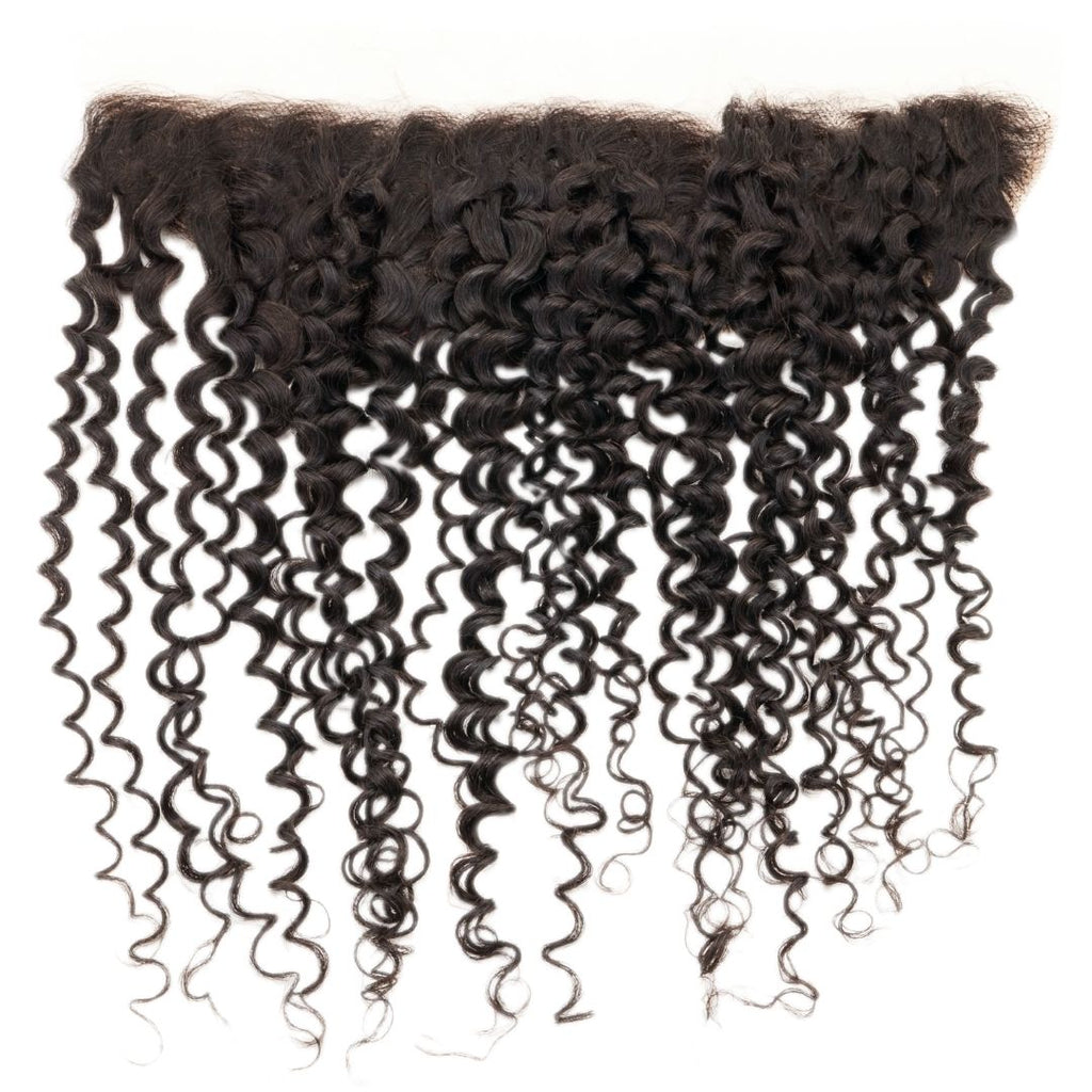 Kinky Curly 13x4 Transparent Lace Frontal